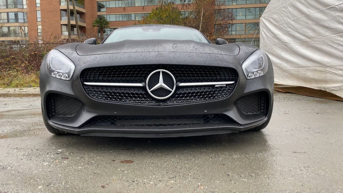 The Mercedes-Benz SLS AMG Side View Free Stock Video Footage, Royalty ...