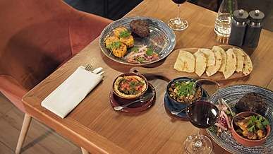 food on the table