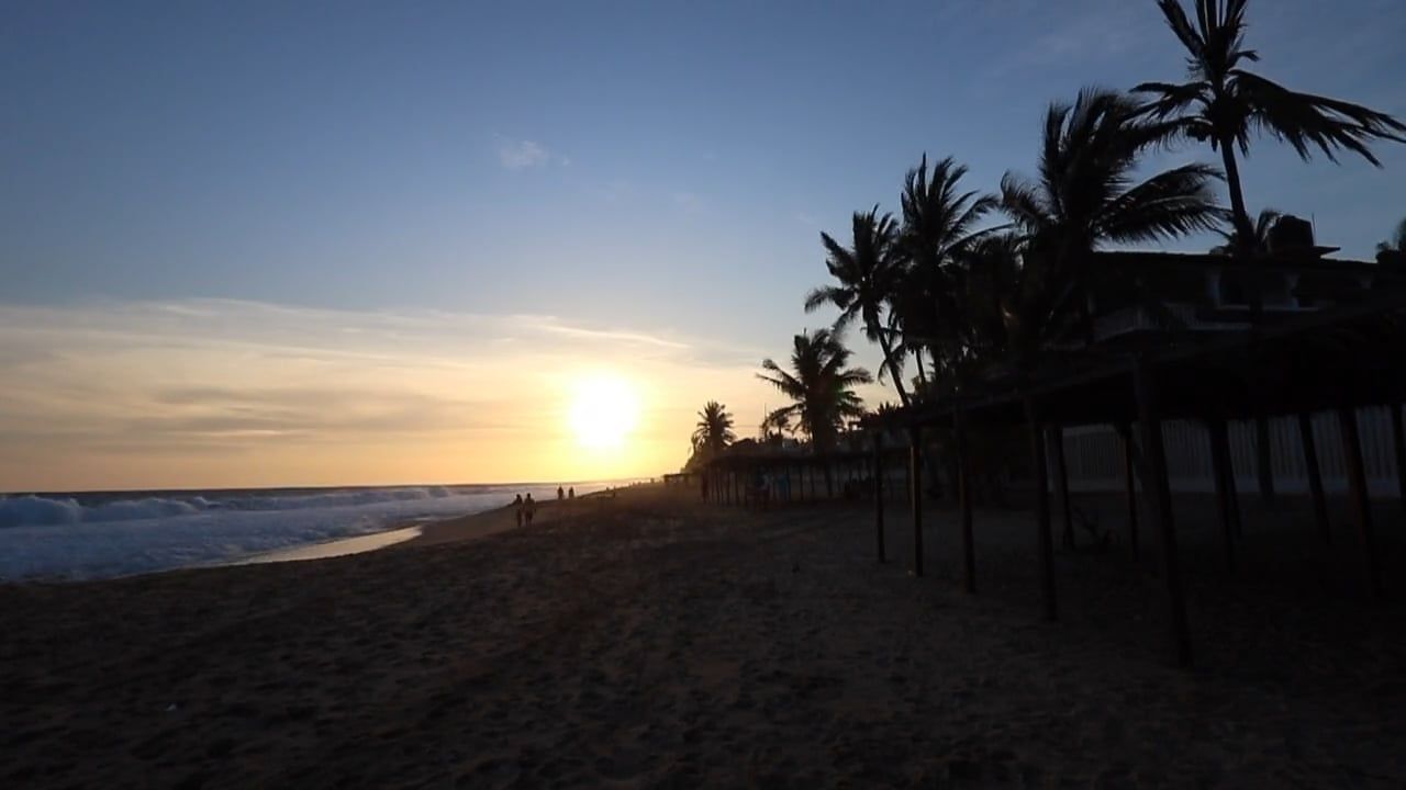 Time-Lapse of Sunset on the Beach Free Stock Video Footage, Royalty ...