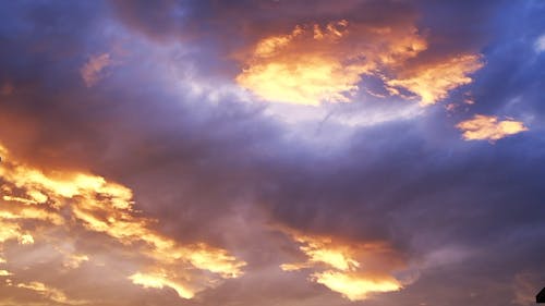 Time Lapse Video of the Sky with Clouds