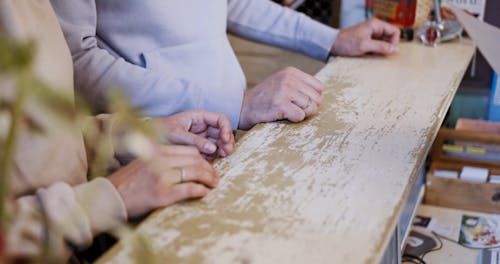 Guests Checking Into a Hostel