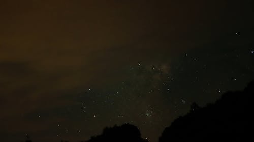 Time Lapse Of Night Sky