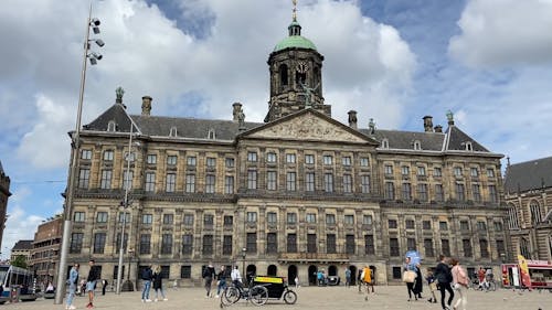 Dam Square Amsterdam Church Bells ringing