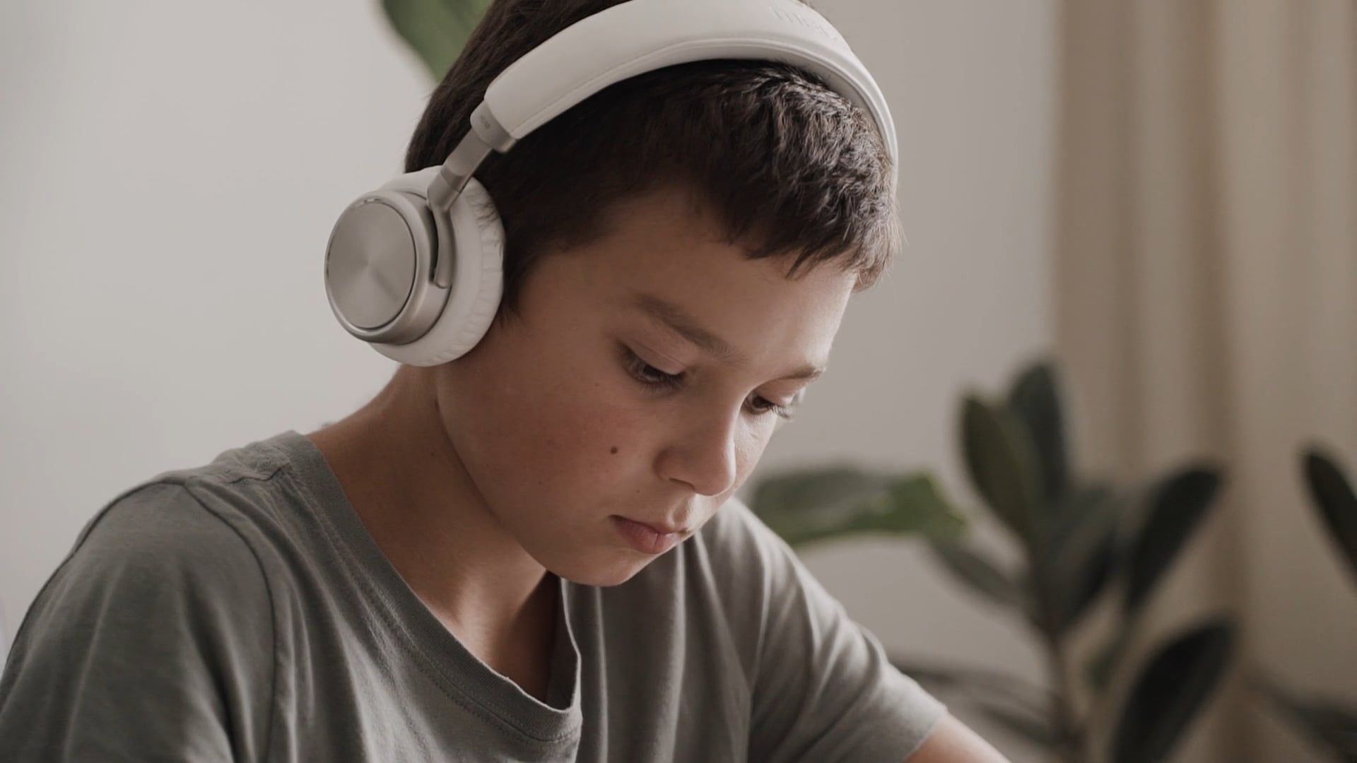 Boy Wearing Headphones Free Stock Video Footage, Royalty-Free 4K & HD ...
