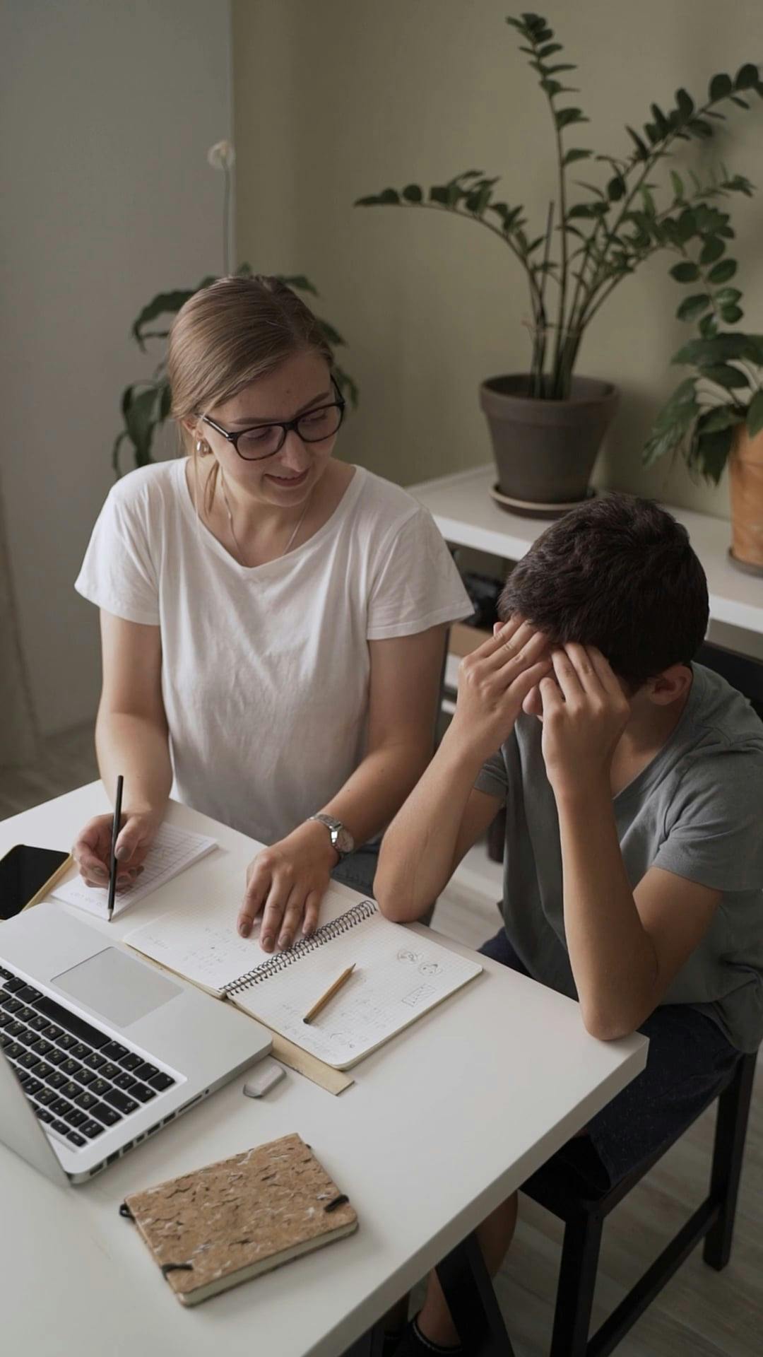 Boy Having Online Class · Free Stock Video