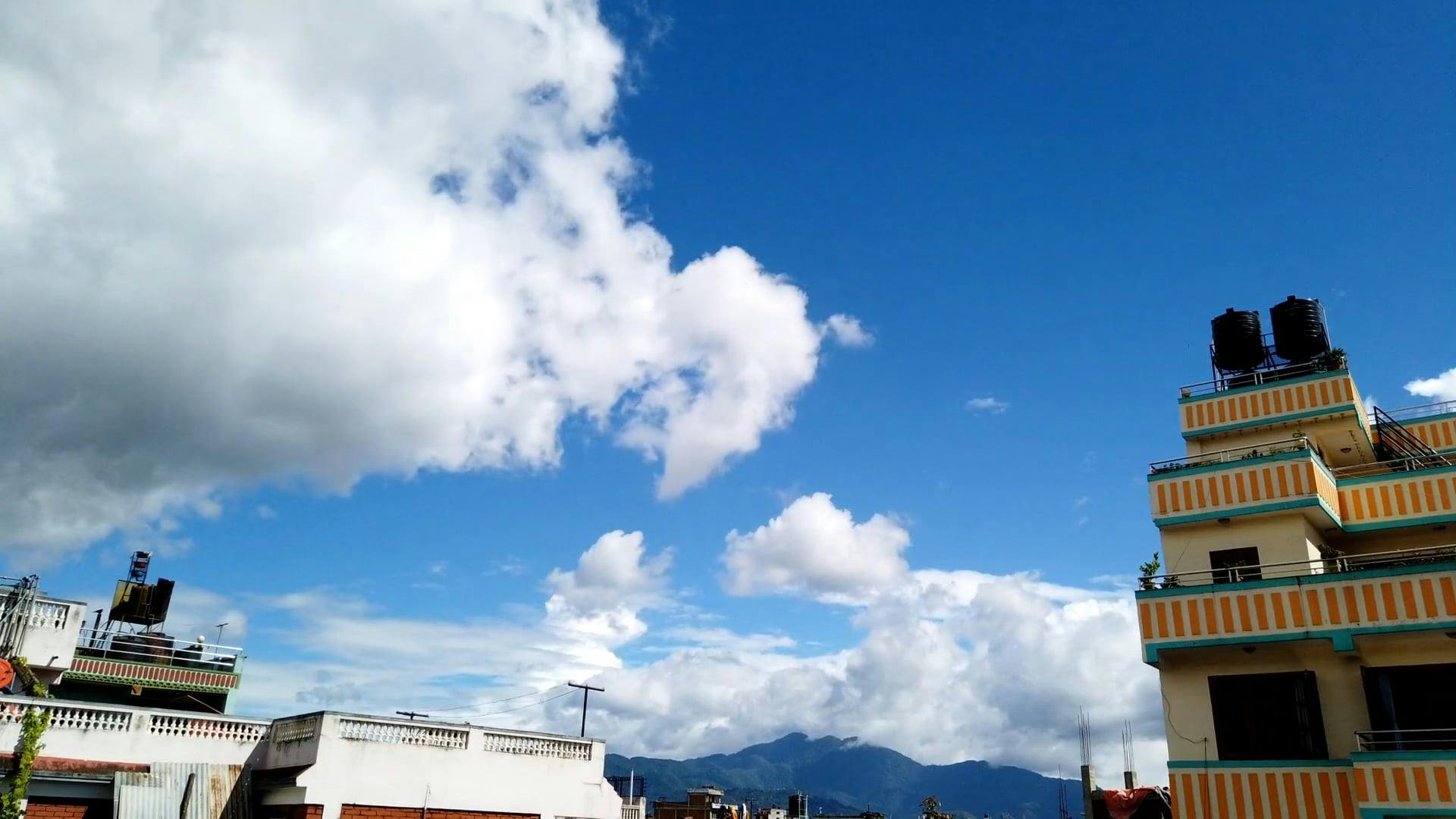 Cloud Formation Video In Time Lapse Free Stock Video Footage, Royalty ...