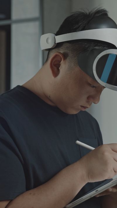 Tima Miroshnichenko's futuristic technology video