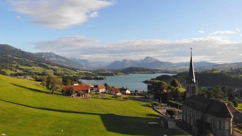 A Drone Footage of Beautiful Nature