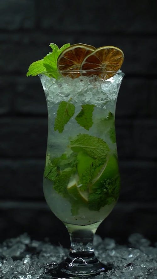 Video Clip of Rotating Cocktail Drink