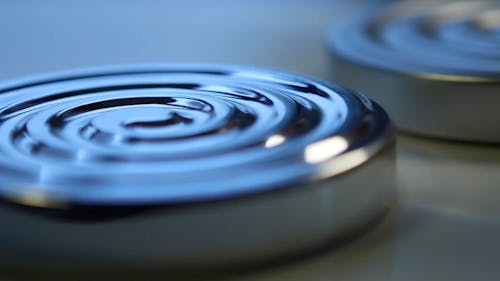 A Close-Up Video of Metal Spinner