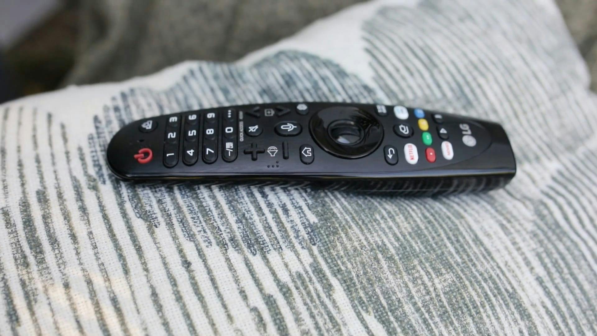 A TV Remote on a Pillow · Free Stock Video