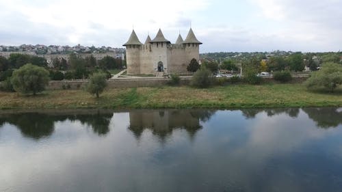 Aerial View of Soroca Fortress