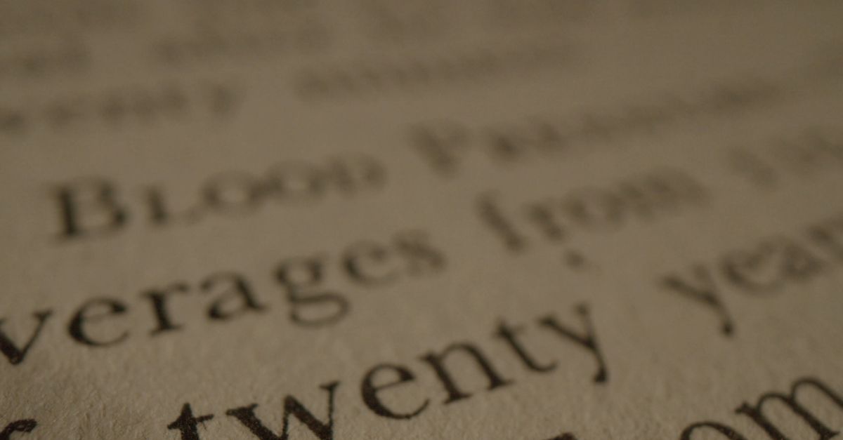 Book Text Zoomed In Zoom in Clip of Text Written in a Book Free Stock Video Footage ...