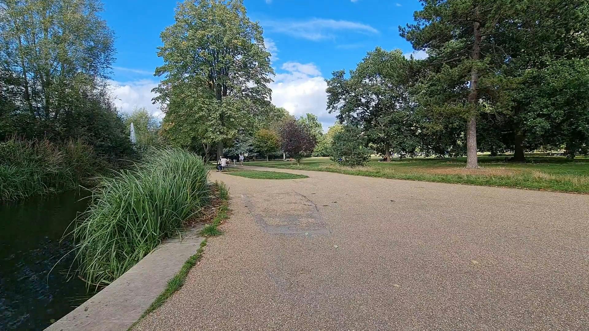 Beautiful Footage of Ealing London Park Free Stock Video Footage