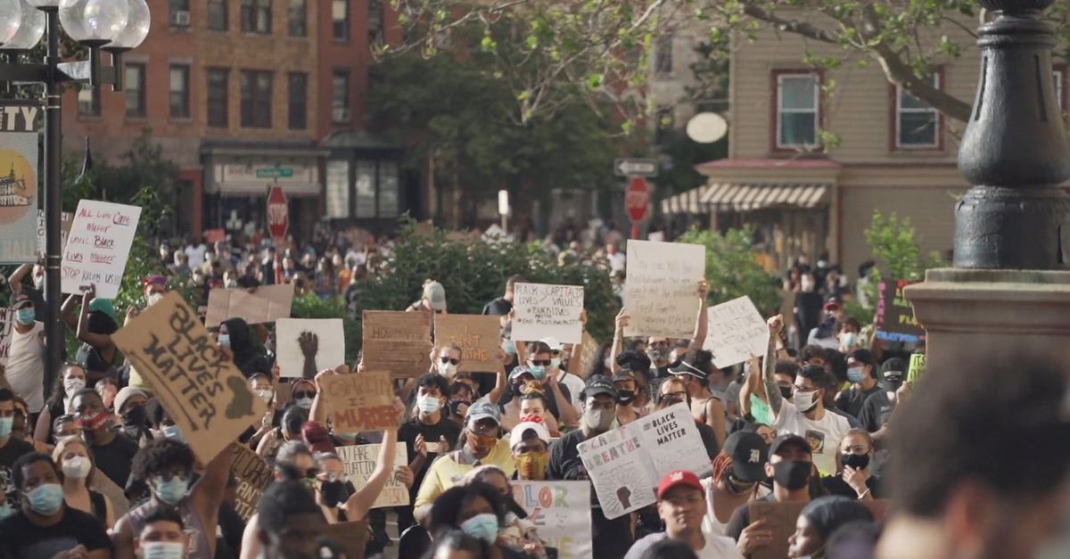 Verbal Rally People Cheering For The Speaker In A Rally Free Stock Video Footage ...