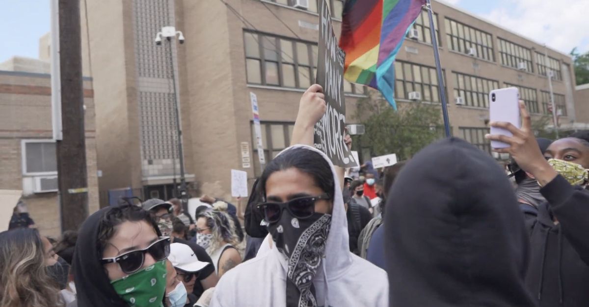 Crowd of People in a Protest Rally Free Stock Video Footage, Royalty ...