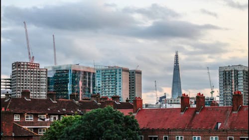 Time Lapse Footage of a City Sky