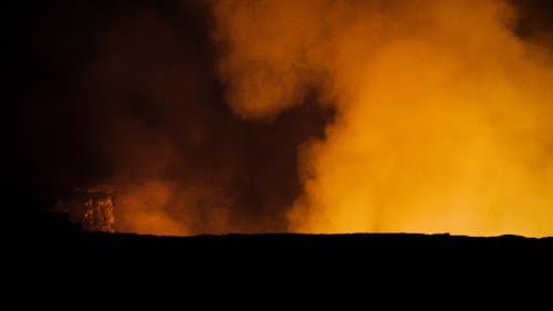 Video of a Volcanic Eruption