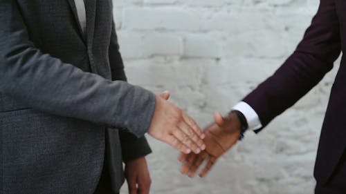 Men Doing a Handshake