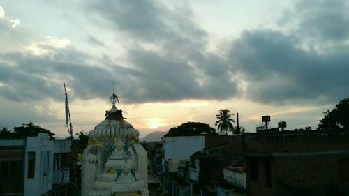 Cloudy Sunset Time-lapse