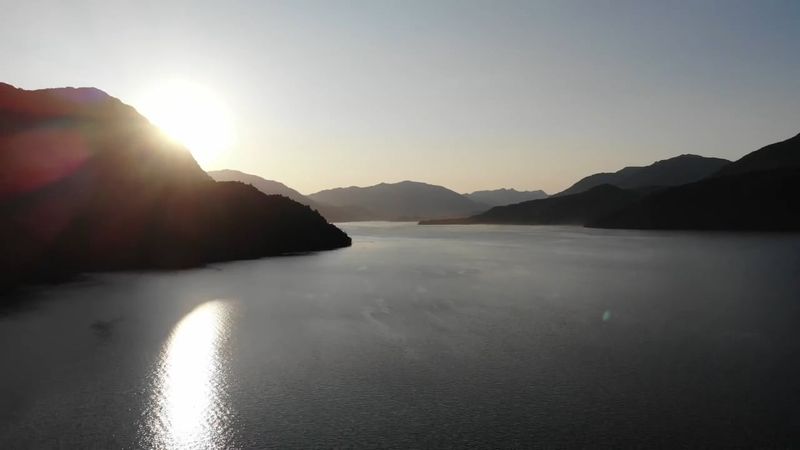 An Aerial Footage of a Lake Free Stock Video Footage, Royalty-Free 4K ...