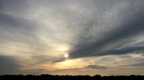 Beautiful Sunset Captured with Time Lapse Video