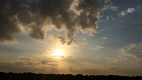 Golden Hour Captured in Time Lapse