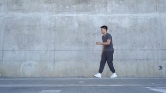 闪身步视频素材