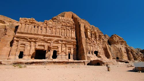 An Archeological Site In Jordan