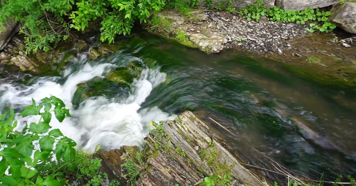 Small Stream Flowing Over Rocks Free Stock Video Footage, Royalty-Free ...