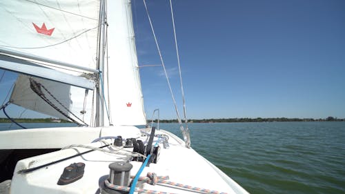 Boat Sailing on the Ocean