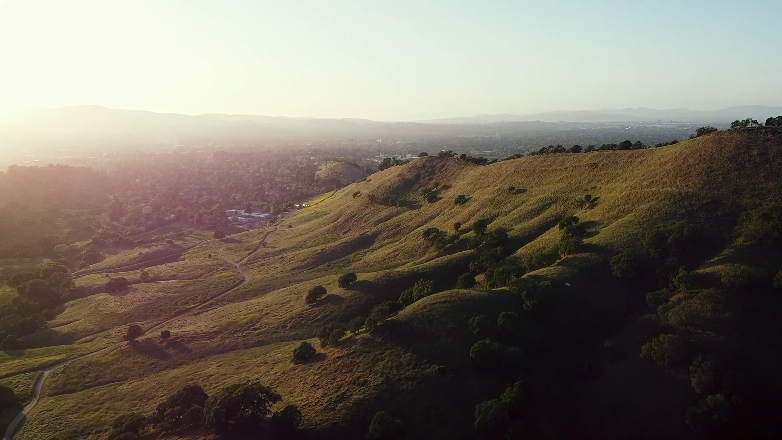Aerial View of Green Mountains Free Stock Video Footage, Royalty-Free ...