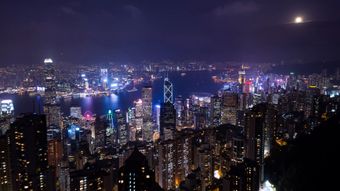 维多利亚港高清视频高清视频视频素材