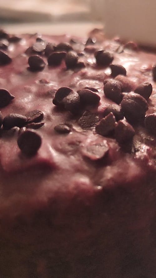 Close-Up Video of a Cake