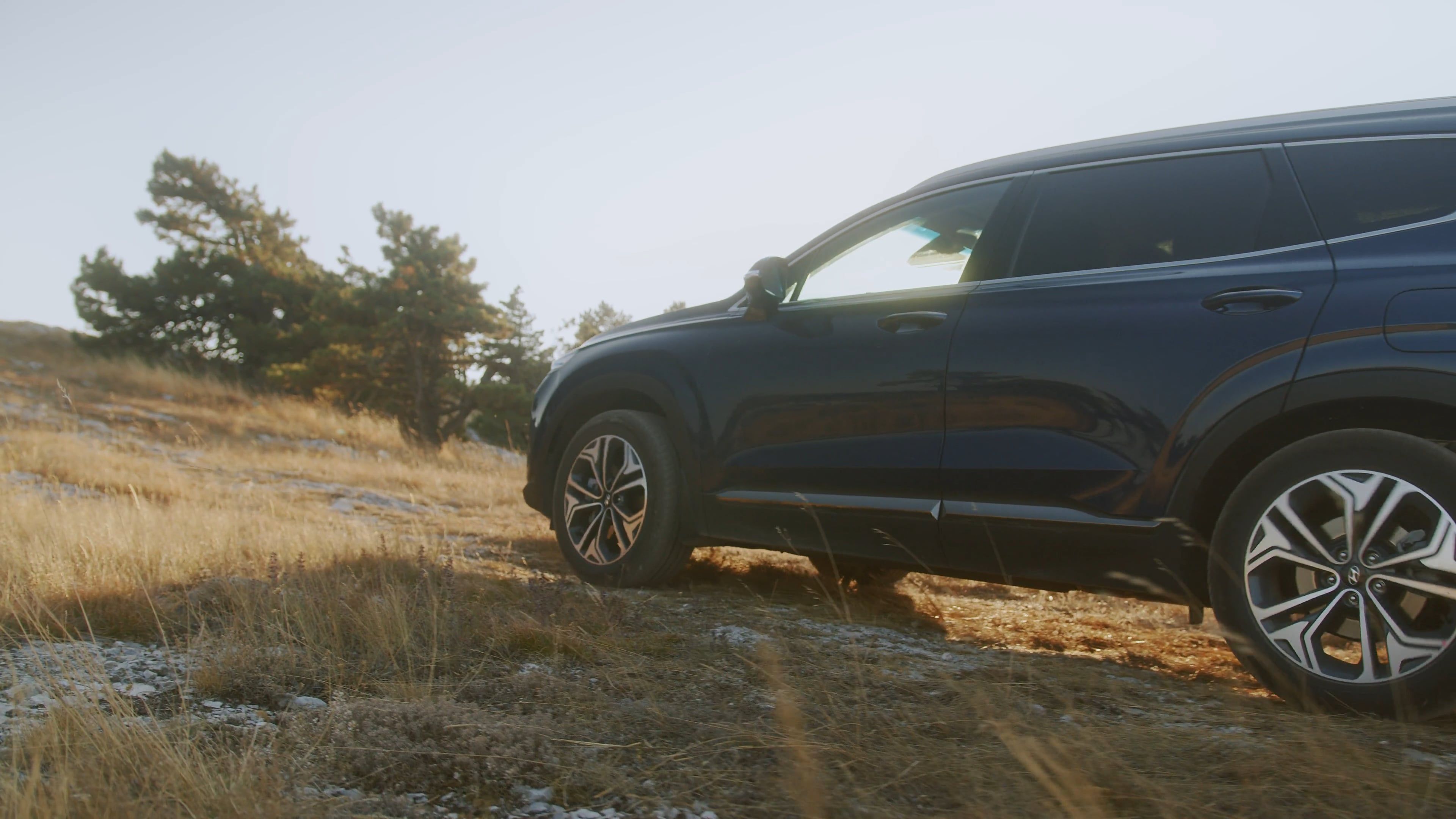 A Car Driving Uphill Free Stock Video Footage, RoyaltyFree 4K & HD