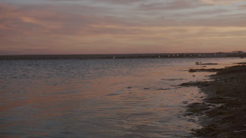 Evening Sky Over Calm Waters