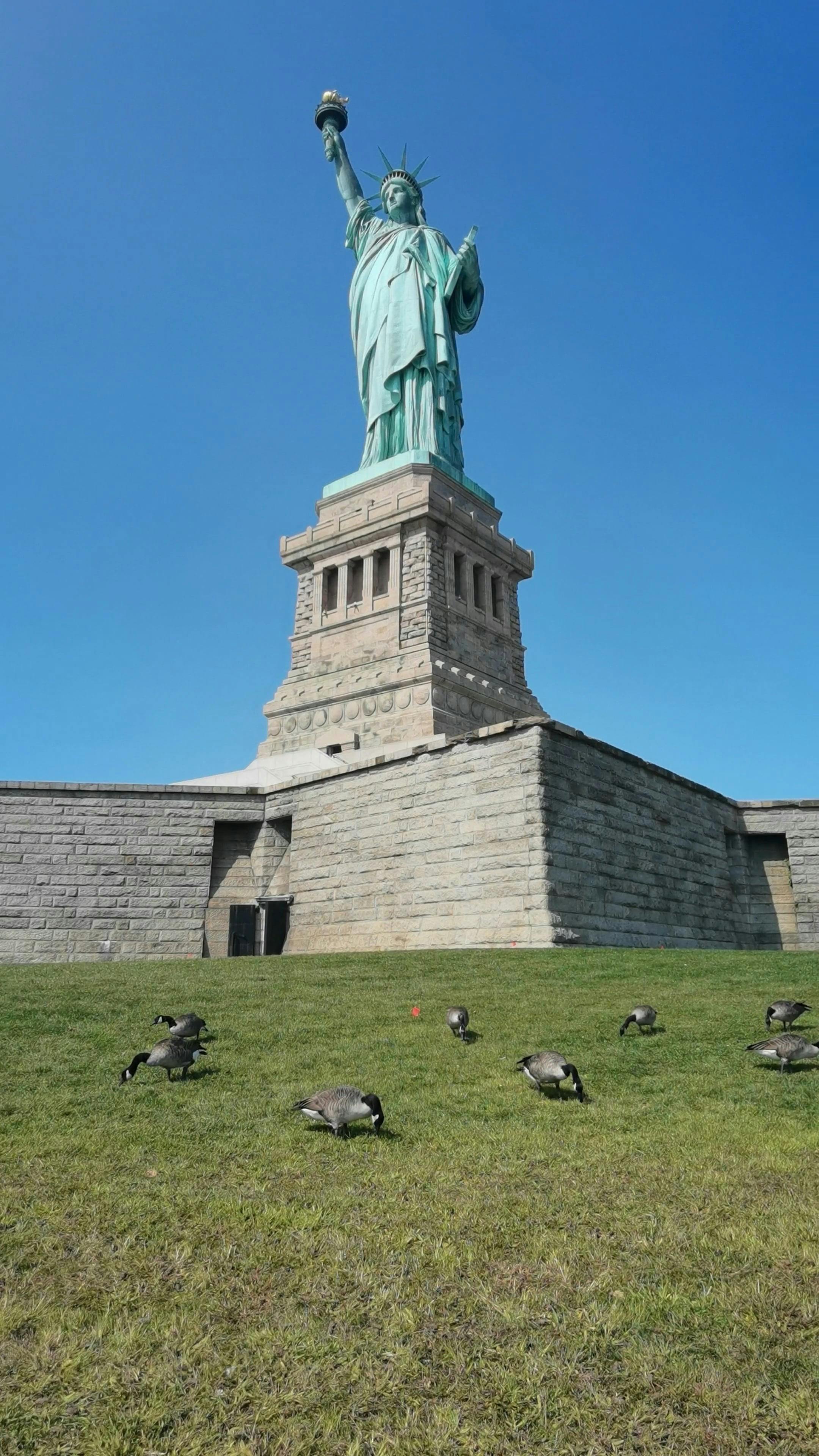 The Statue of Liberty · Free Stock Video