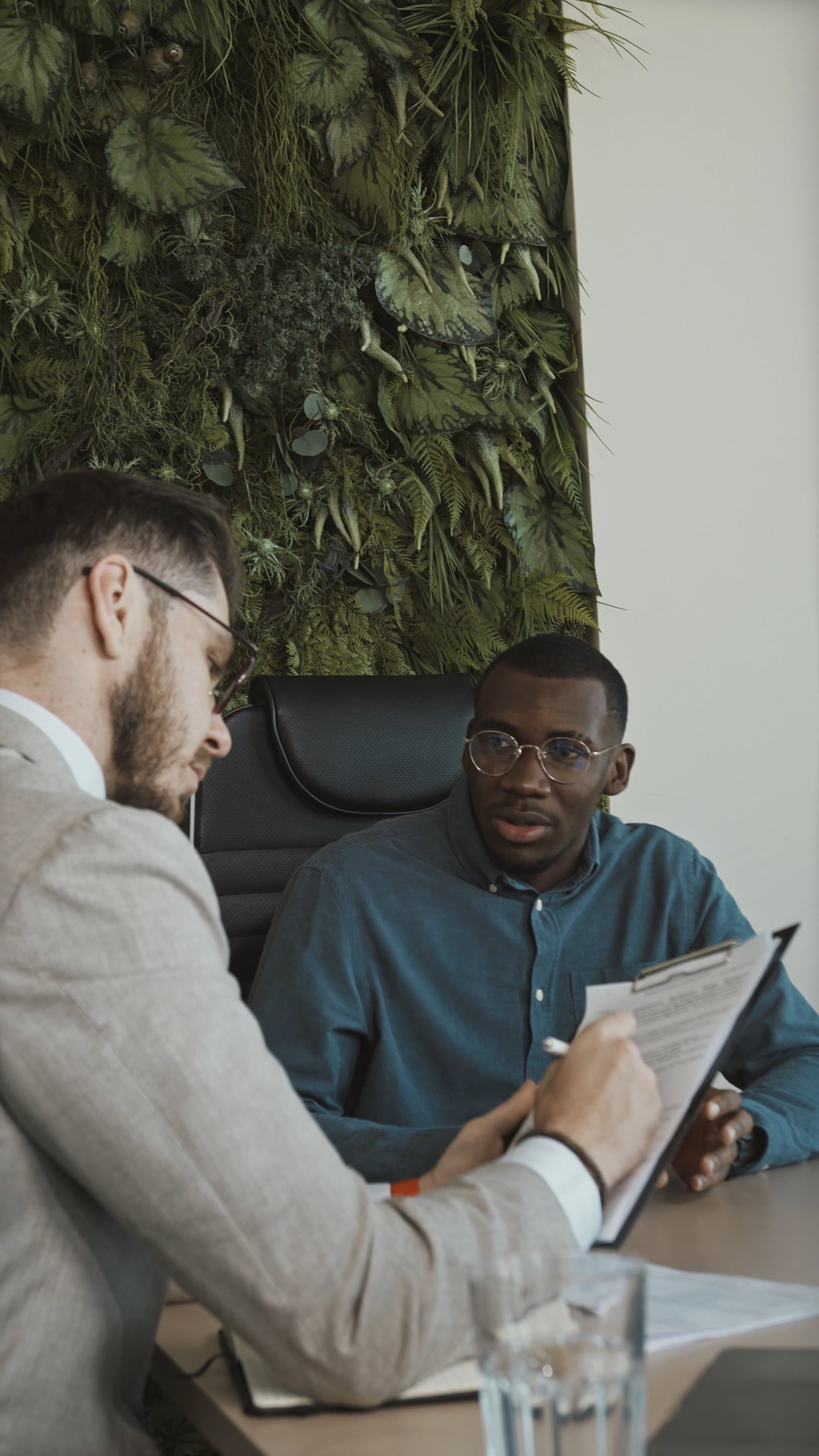Boss Taking Interview of an Employee Free Stock Video Footage, Royalty ...