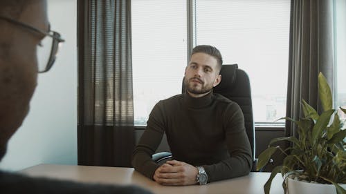 Interviewer Shakes Hand with Aspirant at the End of Interview