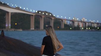 美女傍晚视频免费下载视频素材