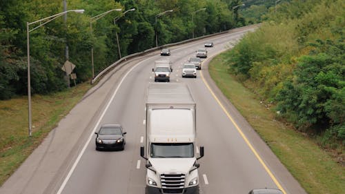 A Multi Lane Highway Built In The Counryside