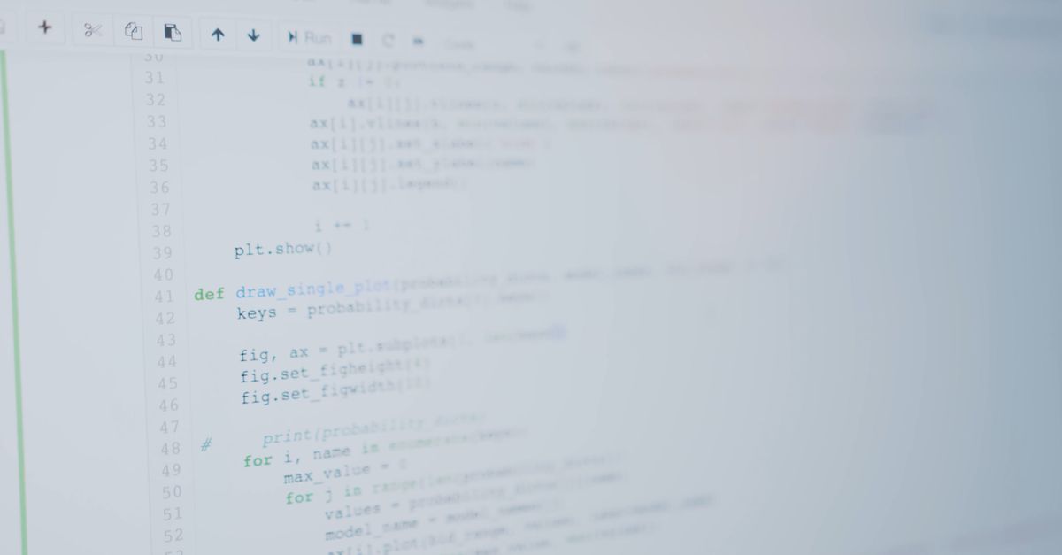 Close Up View of Jupyter Visualizer Coding Free Stock Video Footage ...