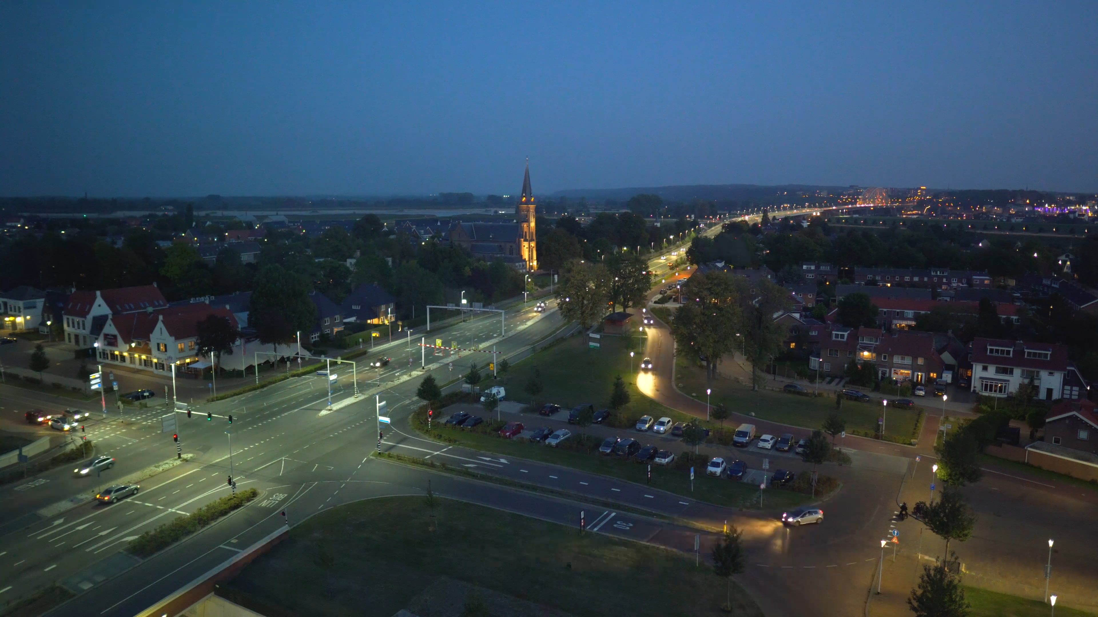 high angle view of evening traffic time lapse 5475886 — free pexels stock footage