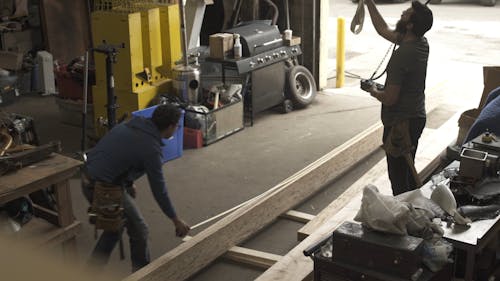 People Wood Working