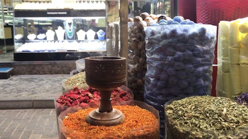 View of a Street Market