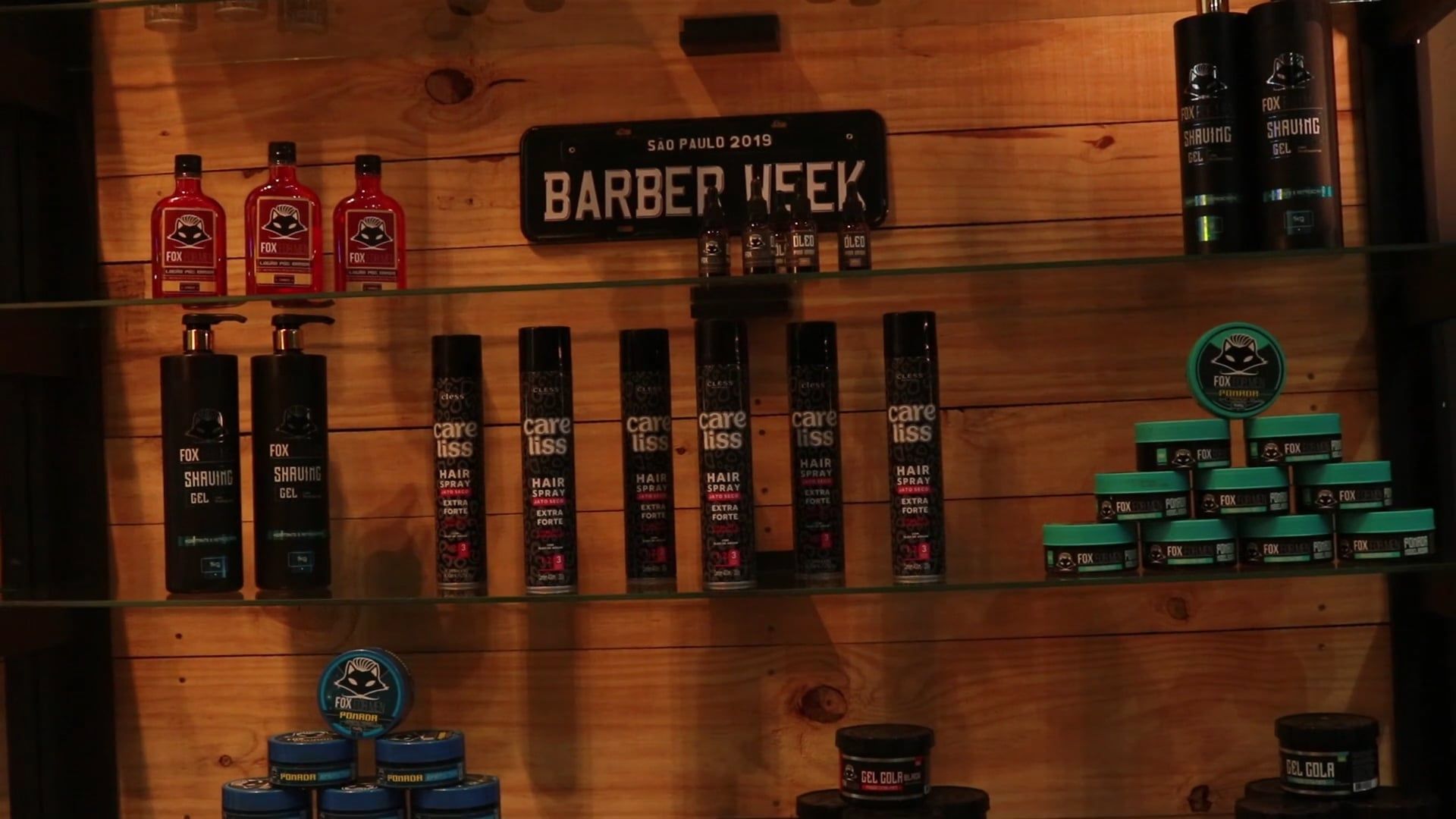 Barber Products on Display Shelves Free Stock Video Footage, Royalty ...
