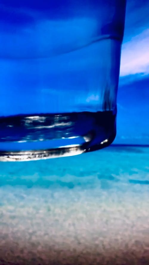 Close-Up View of a Water in a Bottle