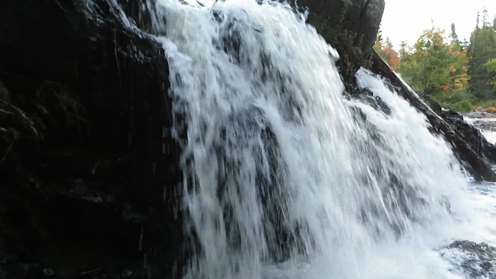 Close up of Cascading Waterfalls in a River Free Stock Video Footage ...