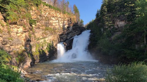 Cameron Falls at Waterton National Park