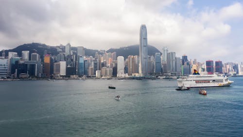 Time Lapse Footage of a Skyscrapers